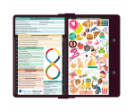 WhiteCoat Clipboard® - Wine Child Life Specialist Edition